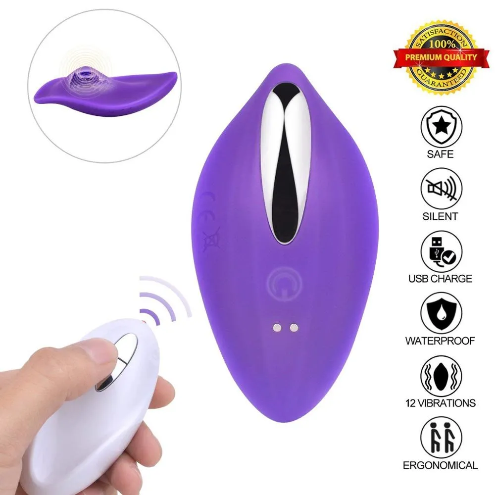 10 Speed Quiet Panty Vibrator Wireless Remote Control Portable Clitoral Stimulator Invisible Vibrating Egg Sex Toys