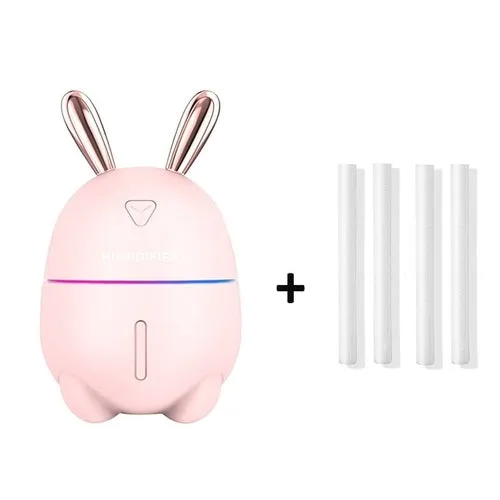 300ML Air Humidifier Cute Rabbit Ultra Silent USB