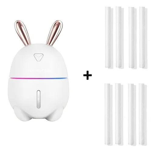 300ML Air Humidifier Cute Rabbit Ultra Silent USB