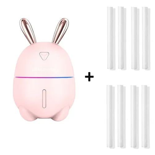 300ML Air Humidifier Cute Rabbit Ultra Silent USB