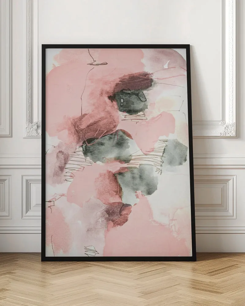 Abstract Pastels - Stretched Canvas, Poster or Fine Art Print