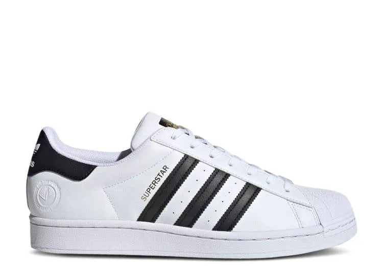 Adidas SUPERSTAR VEGAN 'CLOUD WHITE' sneakers, white