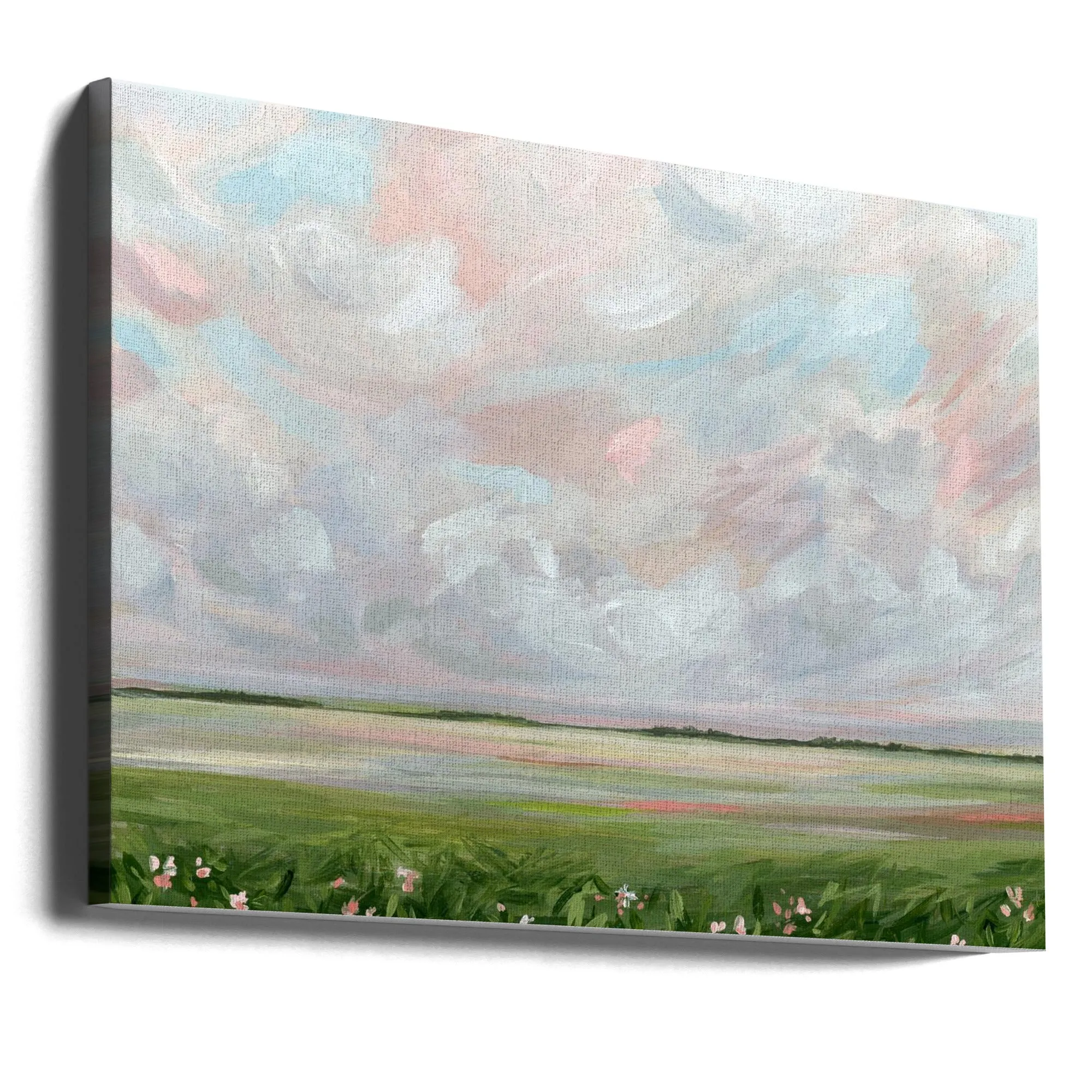 Amongst the Wildflowers - Stretched Canvas, Poster or Fine Art Print