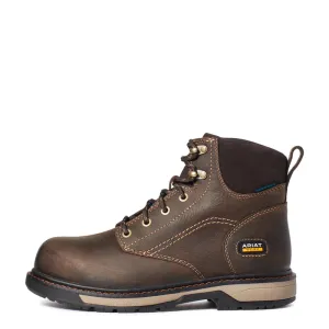 'Ariat' Women's 6" Riveter EH WP Comp Toe - Brown