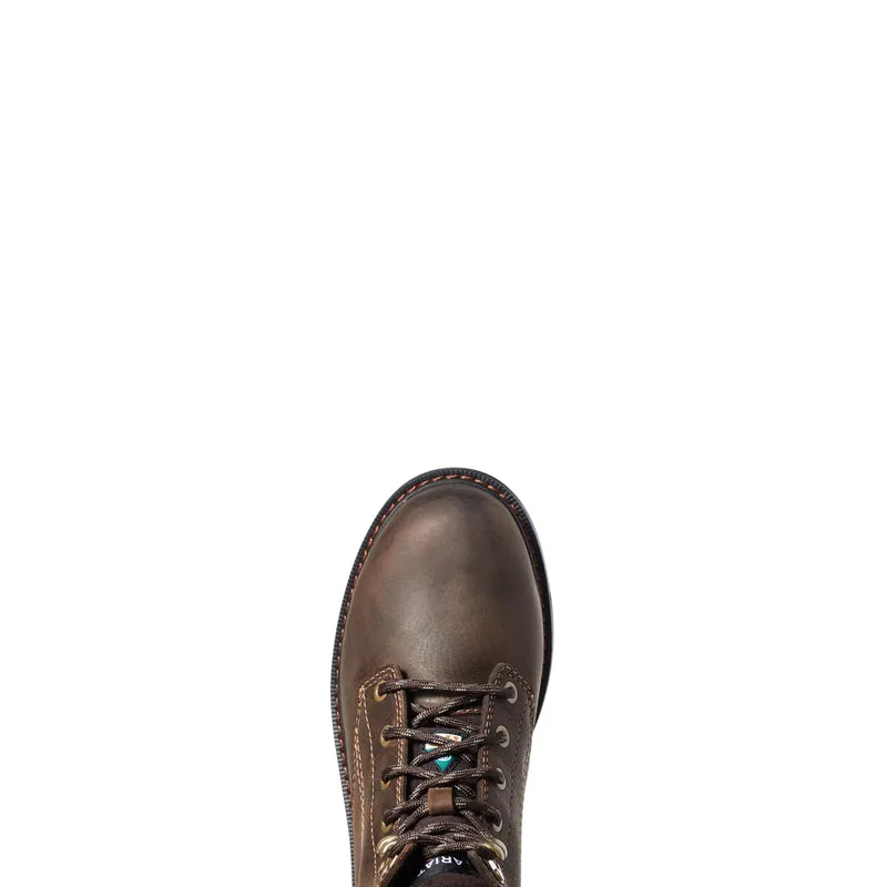 'Ariat' Women's 6" Riveter EH WP Comp Toe - Brown