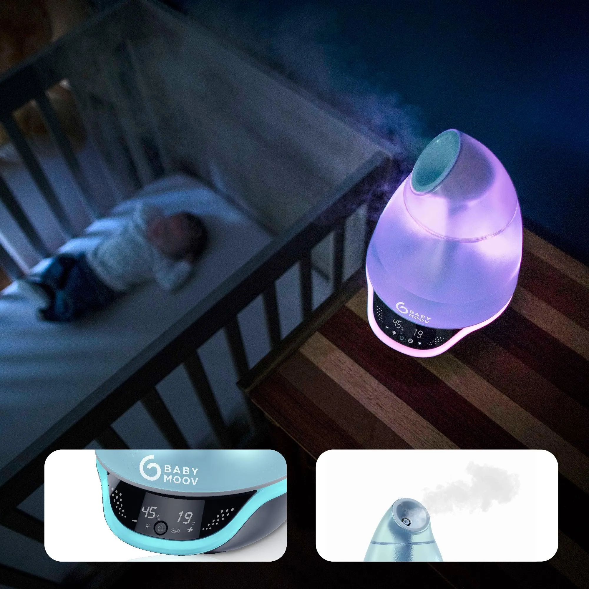 Babymoov Hygro Plus 3in1 Baby Humidifier