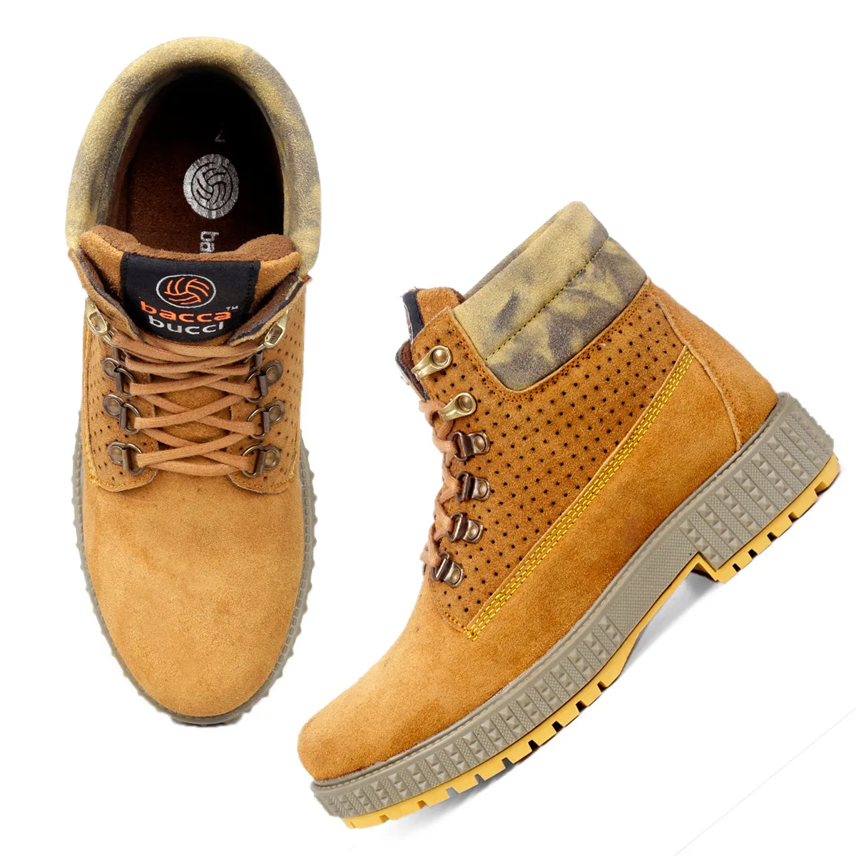 Bacca Bucci URBAN Suede Leather Boots | Durable Suede Leather for Extra Comfort & Breathability