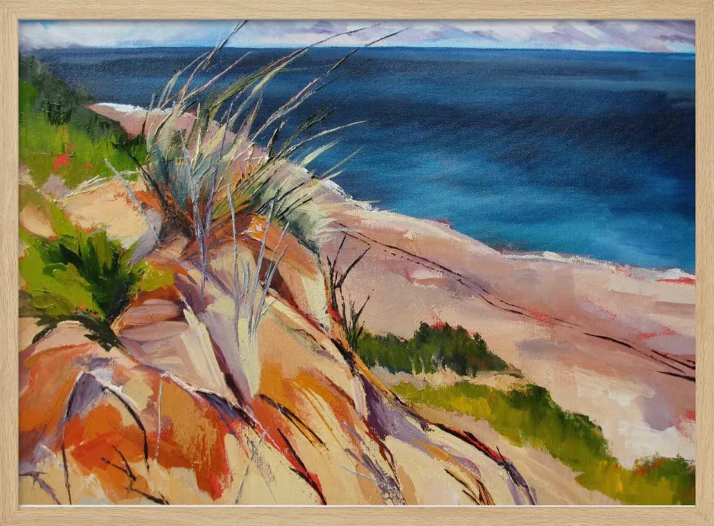 Ballstron Beach - Stretched Canvas, Poster or Fine Art Print