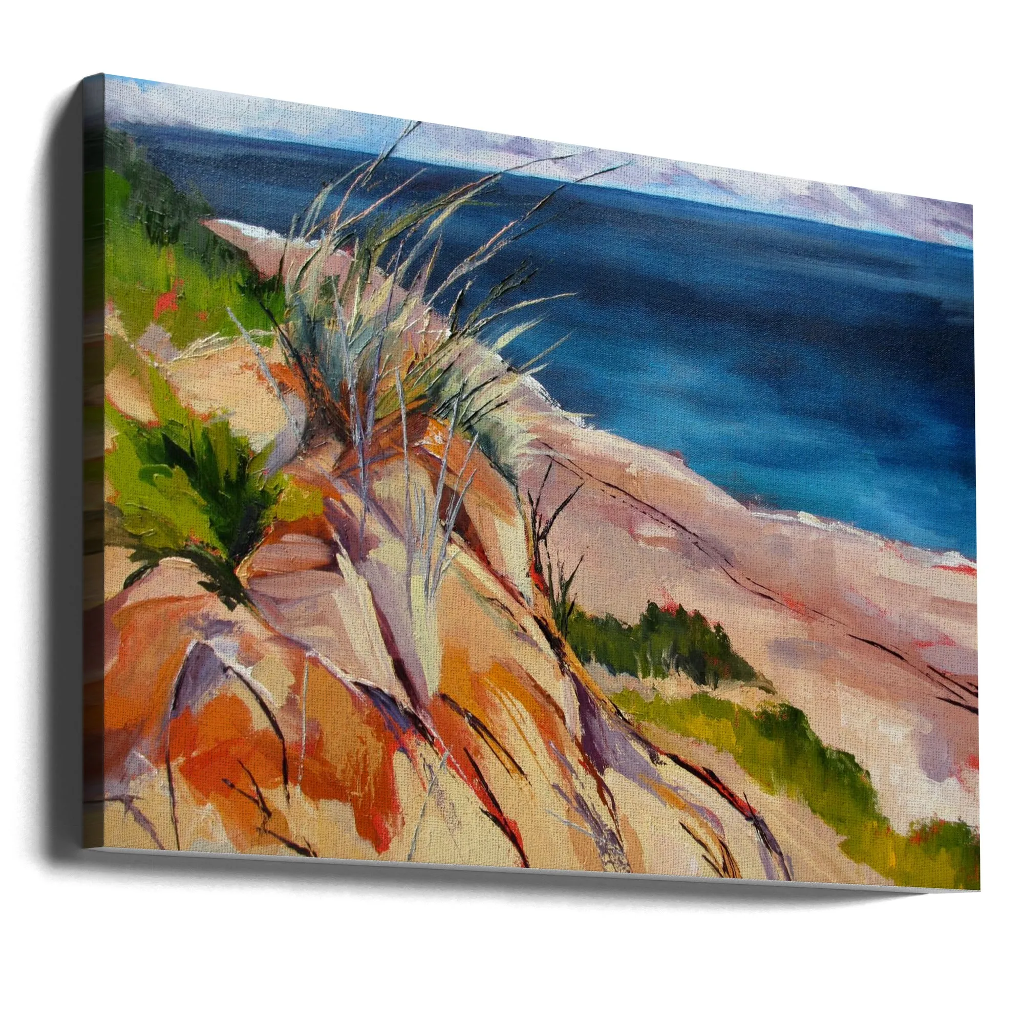 Ballstron Beach - Stretched Canvas, Poster or Fine Art Print