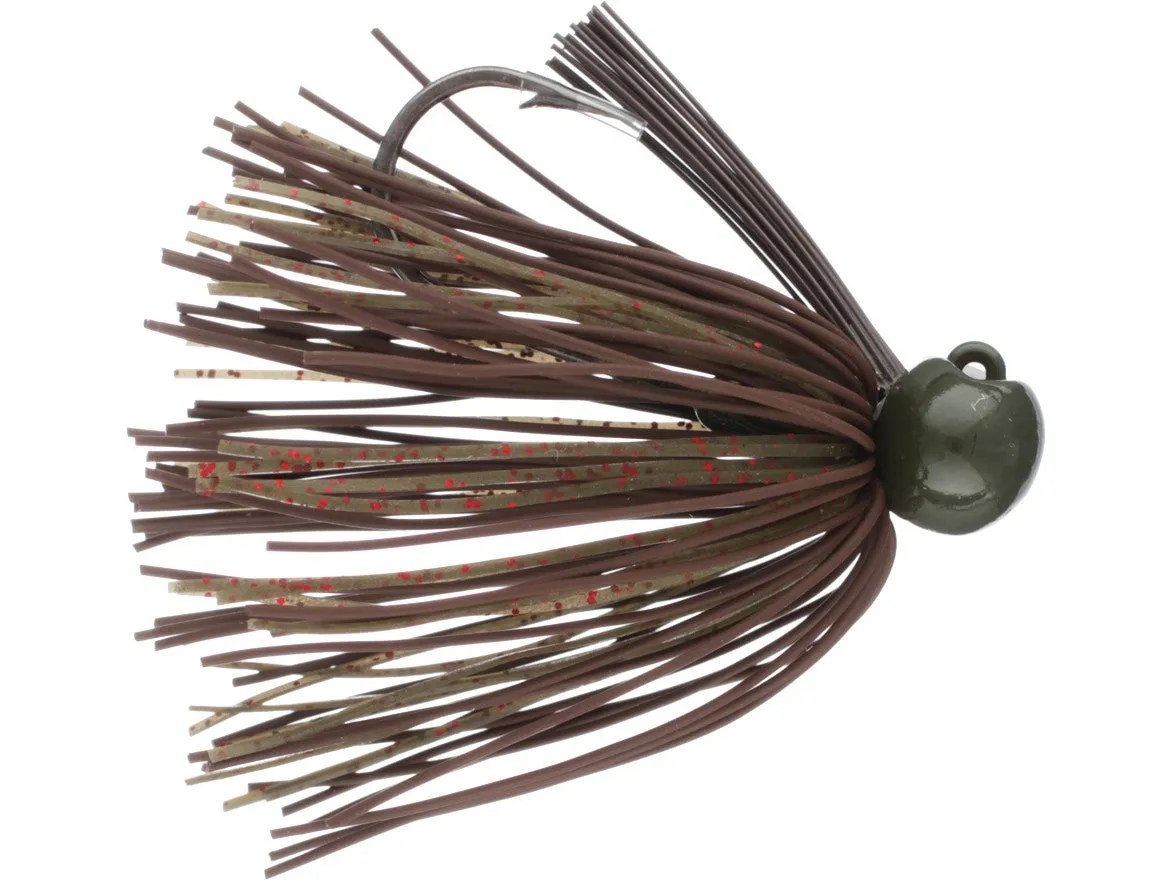 Bass Patrol Round Rubber Western Football Jig