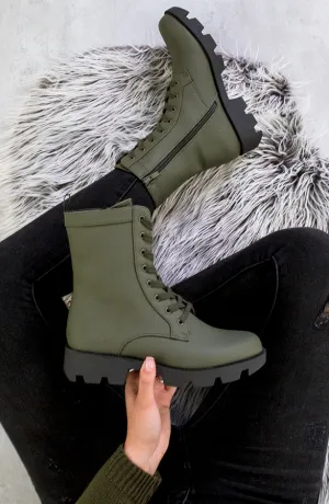 Biker Boots Mat Army