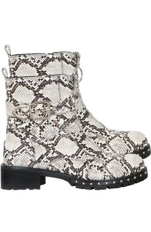 Biker Boots Slangenprint