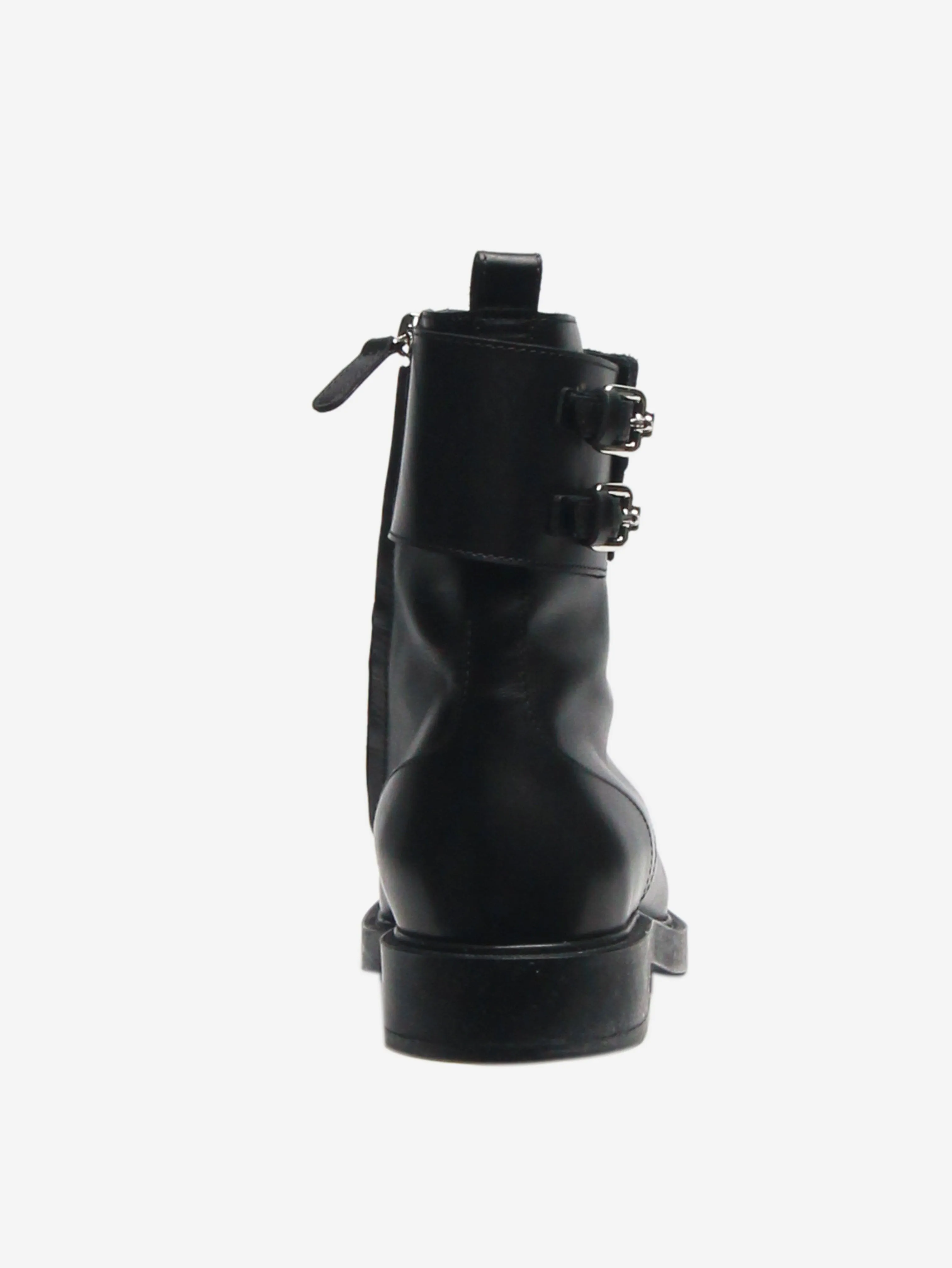 Black biker boots - size EU 40.5