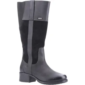 Black Samara Calf Boots