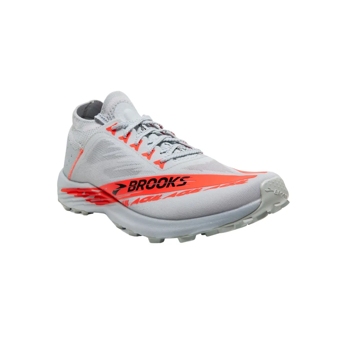 Brooks Catamount Agil Gray Orange SS24 Sneakers