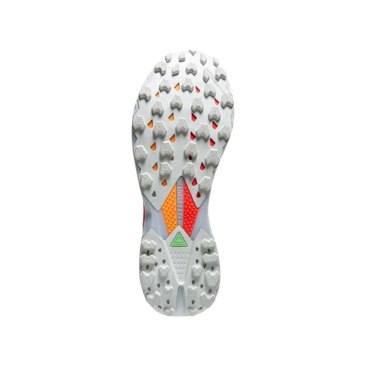 Brooks Catamount Agil Gray Orange SS24 Sneakers