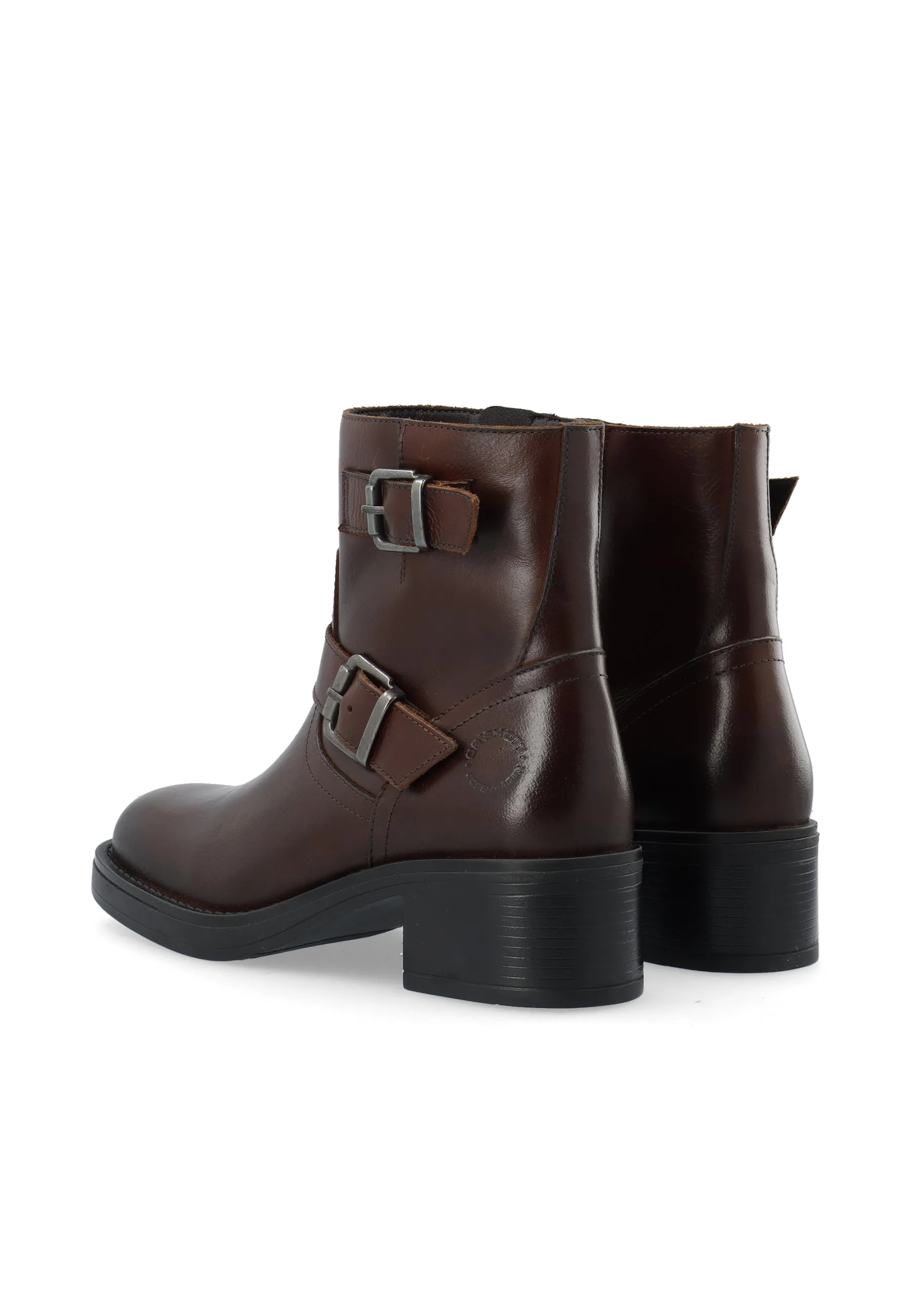 CASRIKKE Biker Boot W. Inside Zip Pull Up Leather