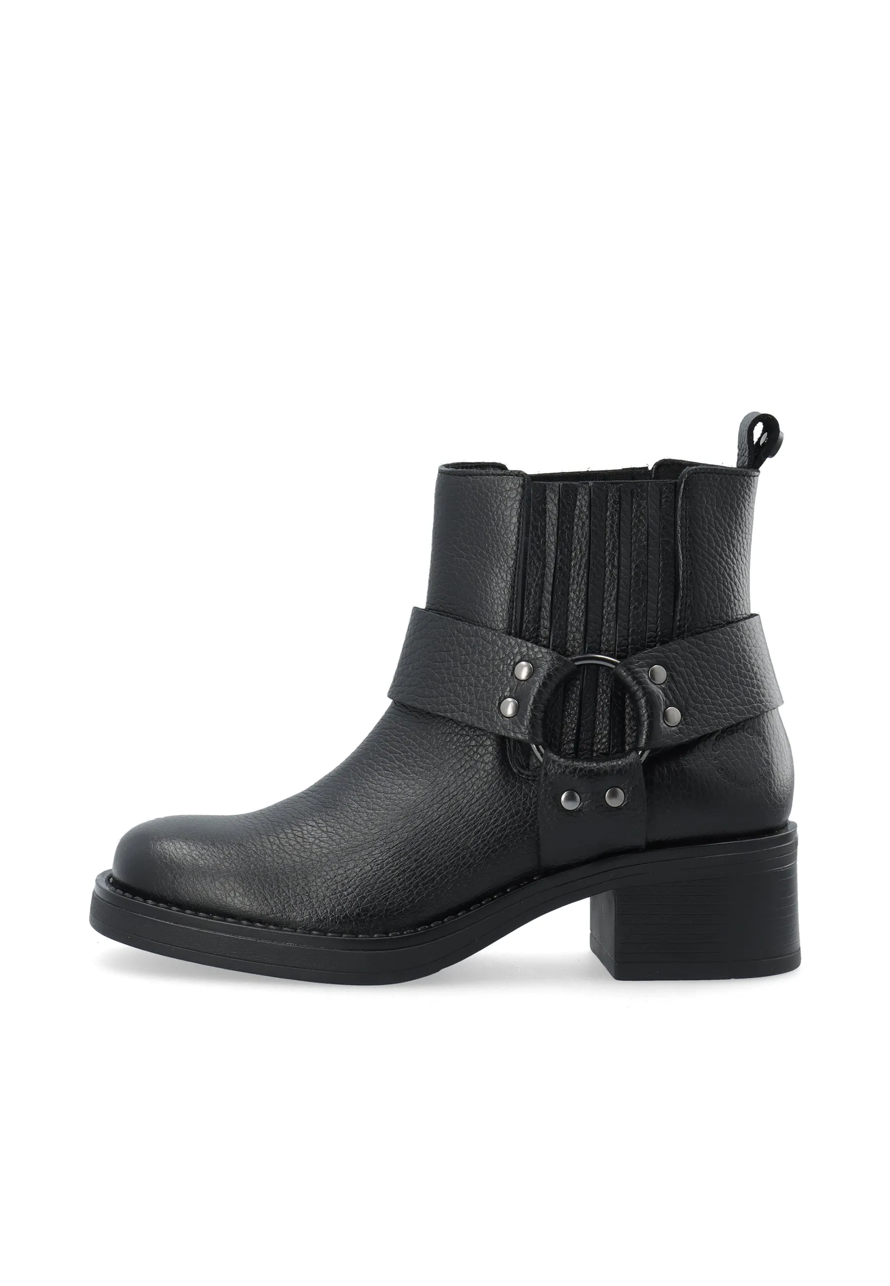 CASRIKKE Chelsea Biker Boot Leather