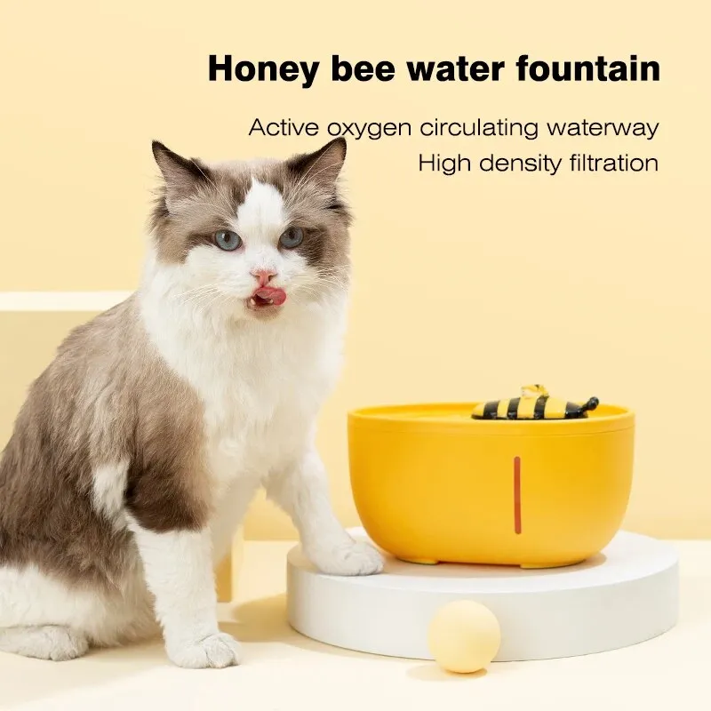 Cat Water Fountain Auto Filter USB Electric Mute Drinker Bowl 2L Recirculate Filtring Drinker for Cats Dog Pet Water Dispenser