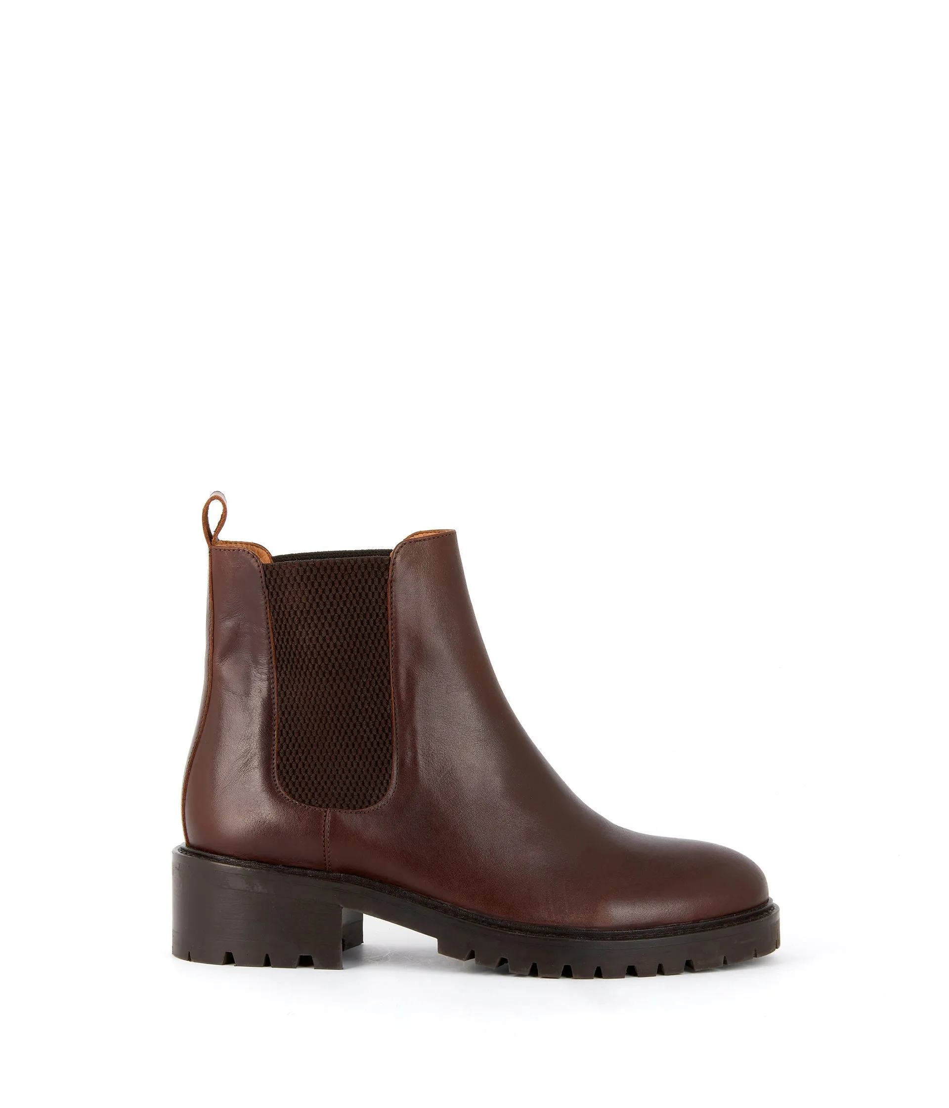 Chelsa boots chocolat Adolie