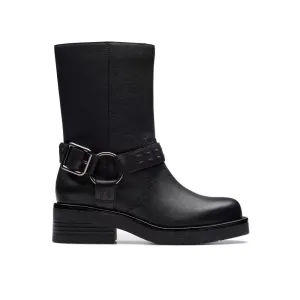 CLARKS REBELLE UP BLACK - WOMENS