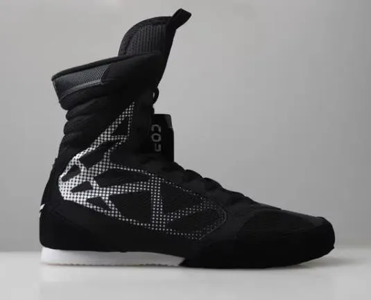 CLEARANCE SALES CORE BOXING SHOES BOOTS HI TOP Eur 33-47 Black