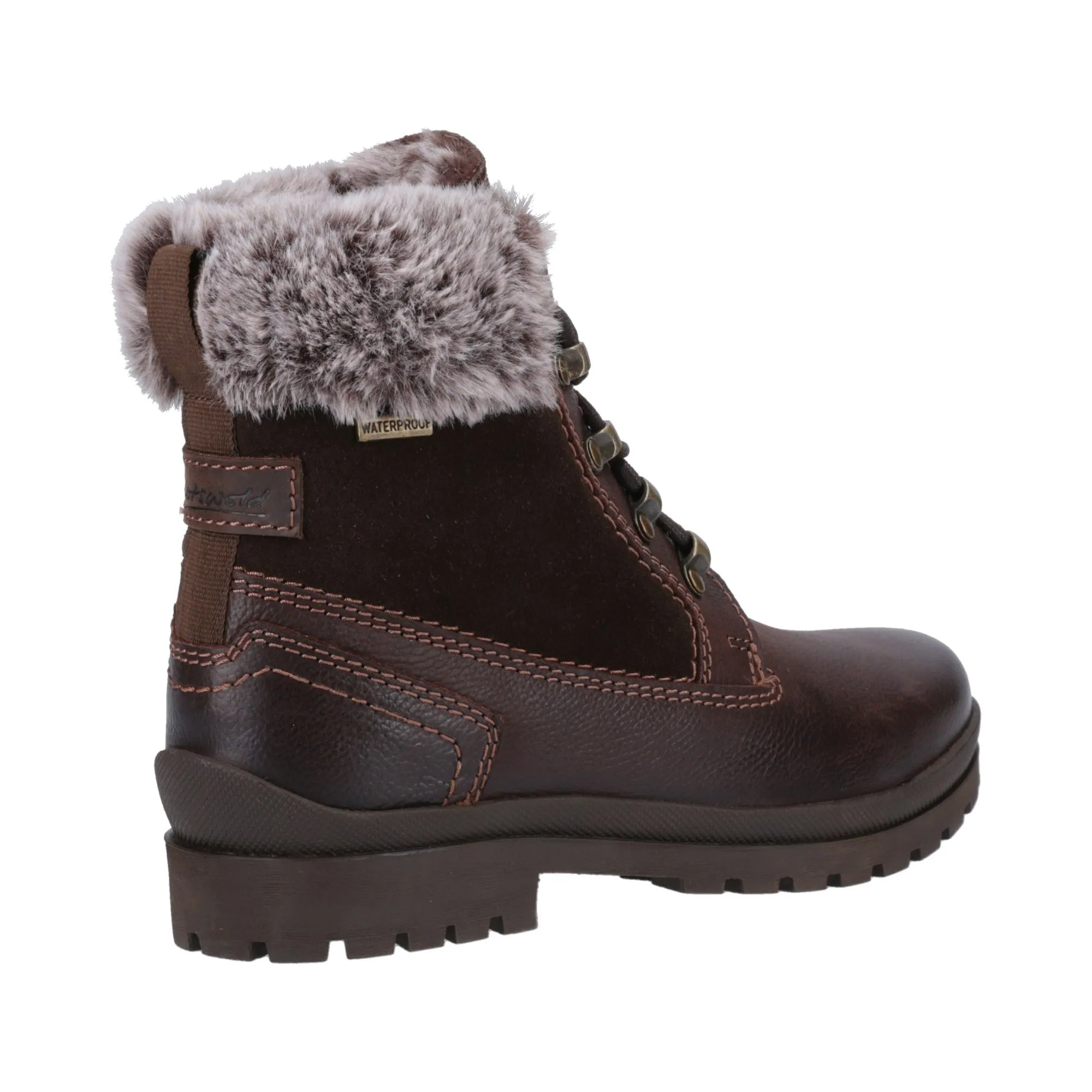 Cotswold Evenlode Womens Ankle Boots - Brown