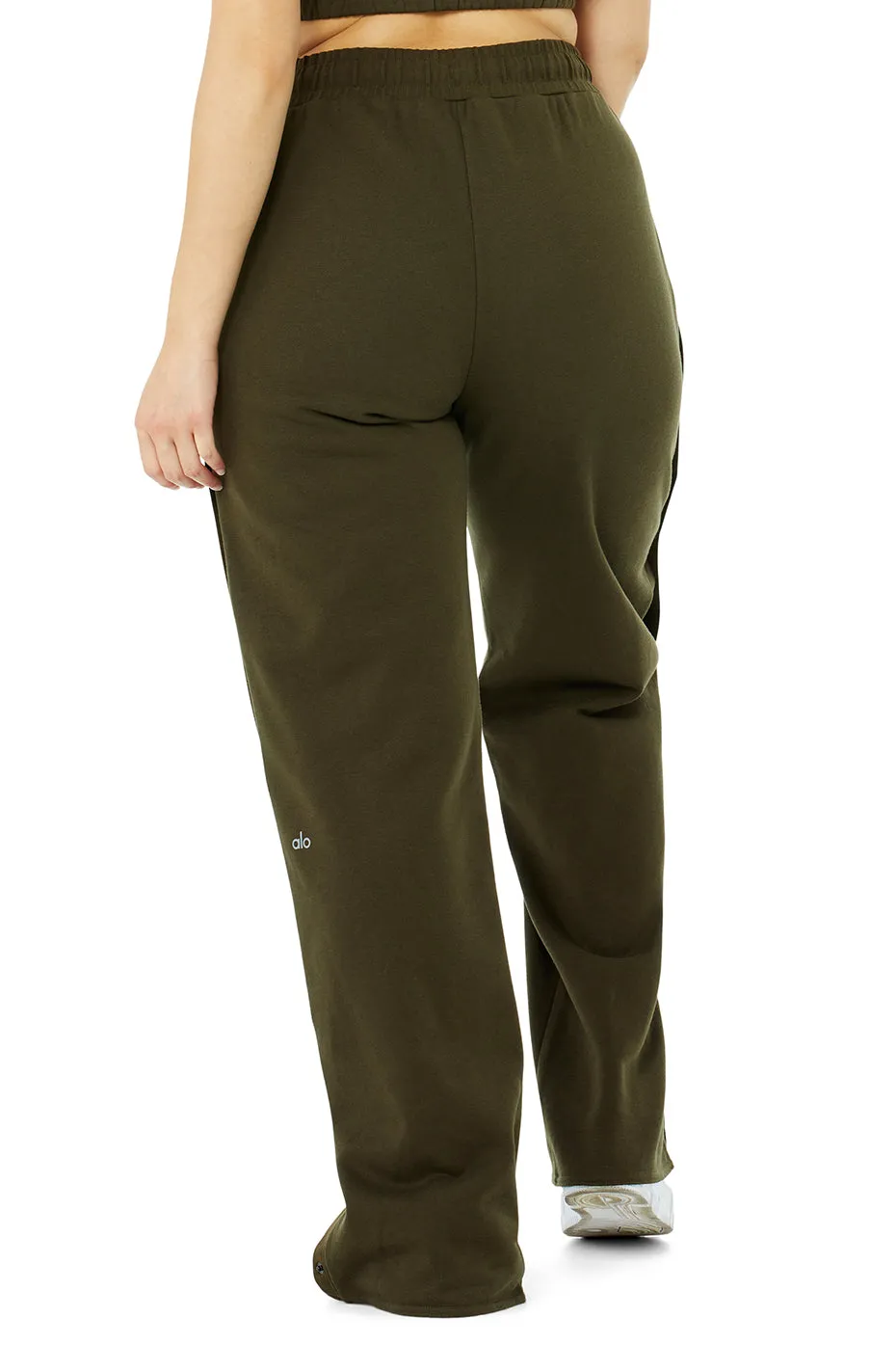 Courtside Tearaway Snap Pant - Dark Olive