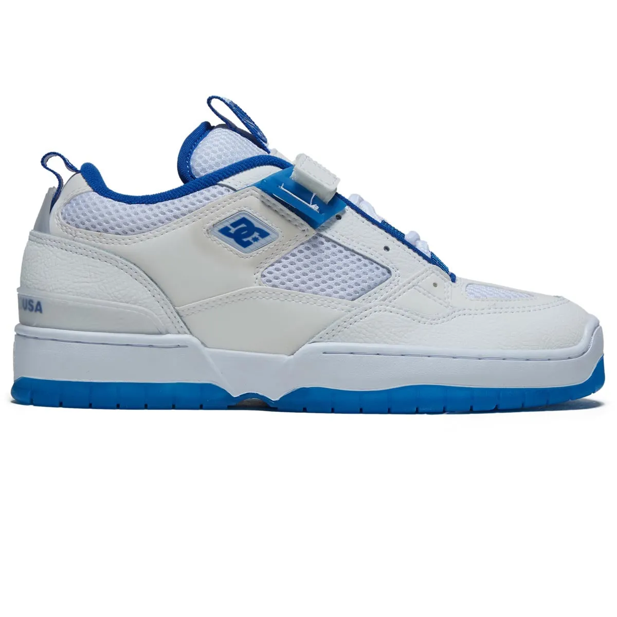 DC JS-1 Shoes - White/Blue