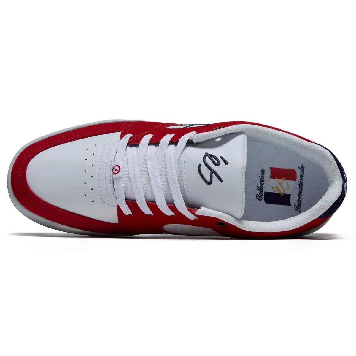 eS Accel Slim Shoes - Red/White/Navy