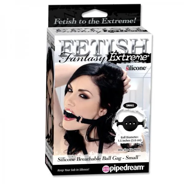 Fetish Fantasy Extreme Silicone Breathable Ball Gag Small