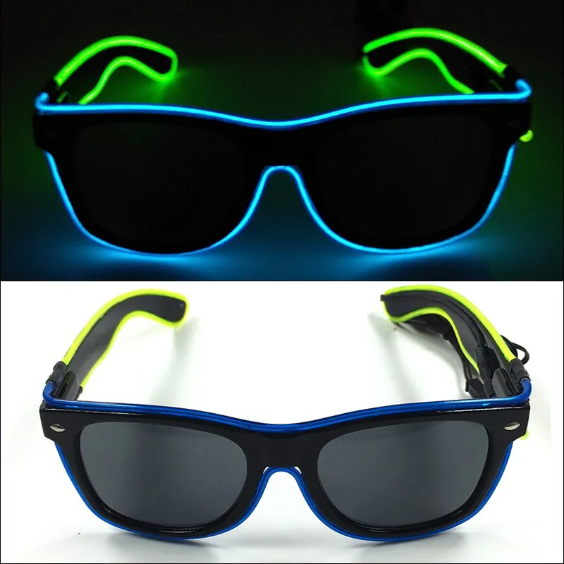 Futuristic Science Tech Colour Change Glasses