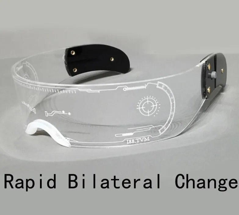 Futuristic Science Tech Colour Change Glasses