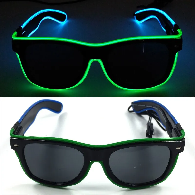 Futuristic Science Tech Colour Change Glasses