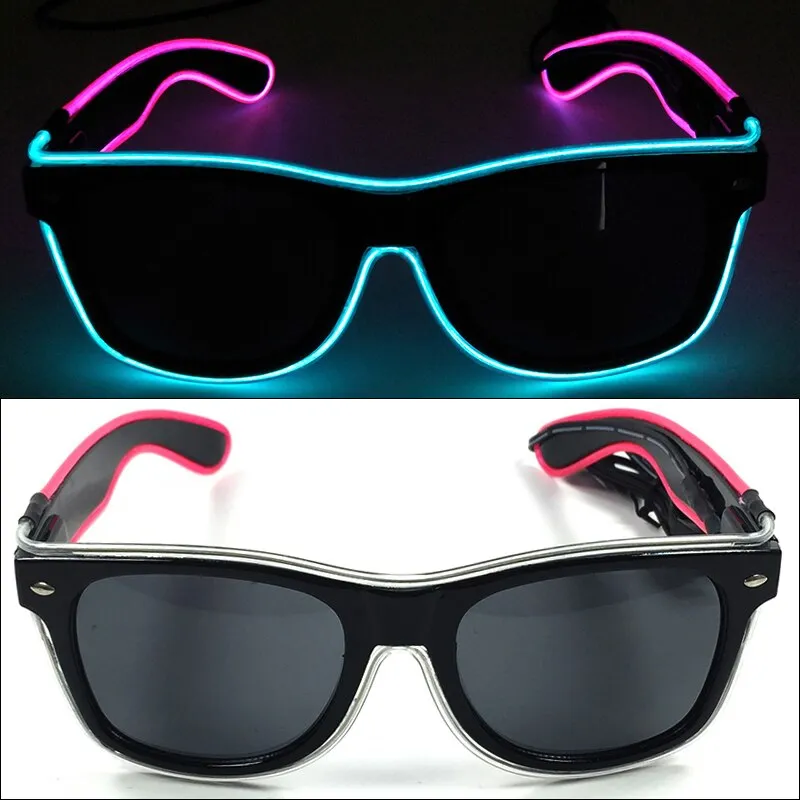 Futuristic Science Tech Colour Change Glasses