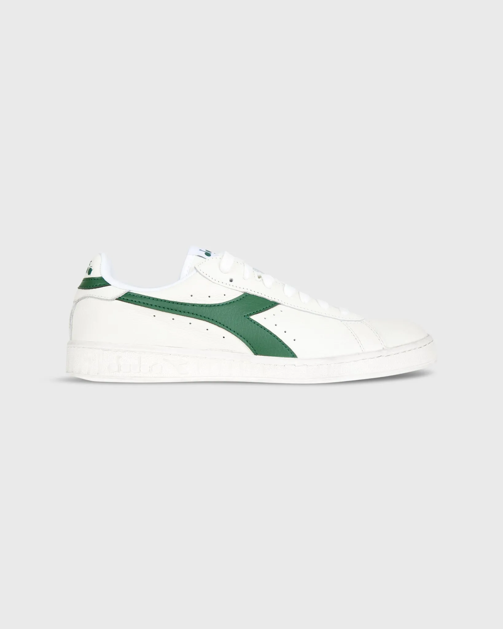 Game L Low Sneaker in White/Foliage