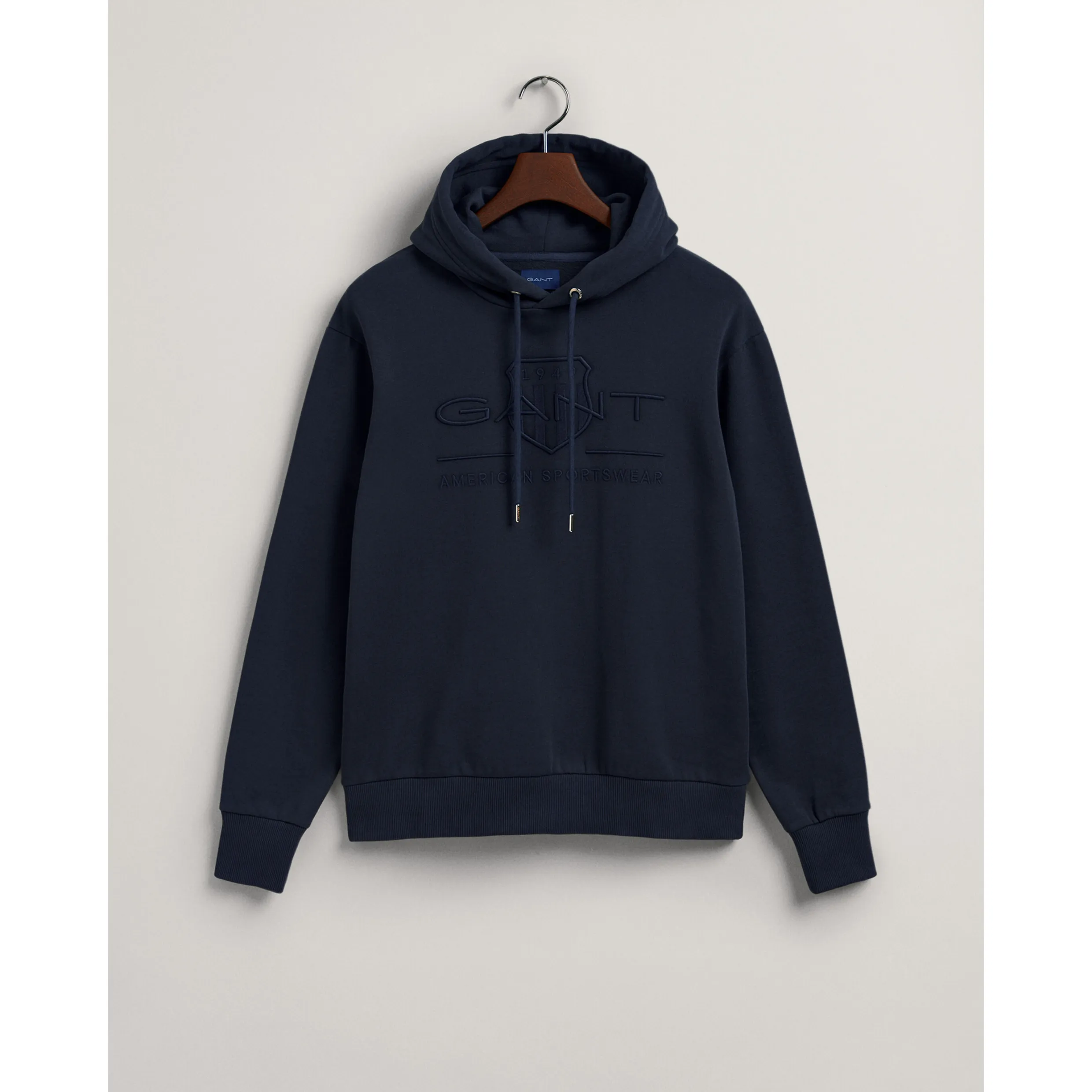 GANT TONAL SHIELD HOODIE 2037020 - Evening Blue