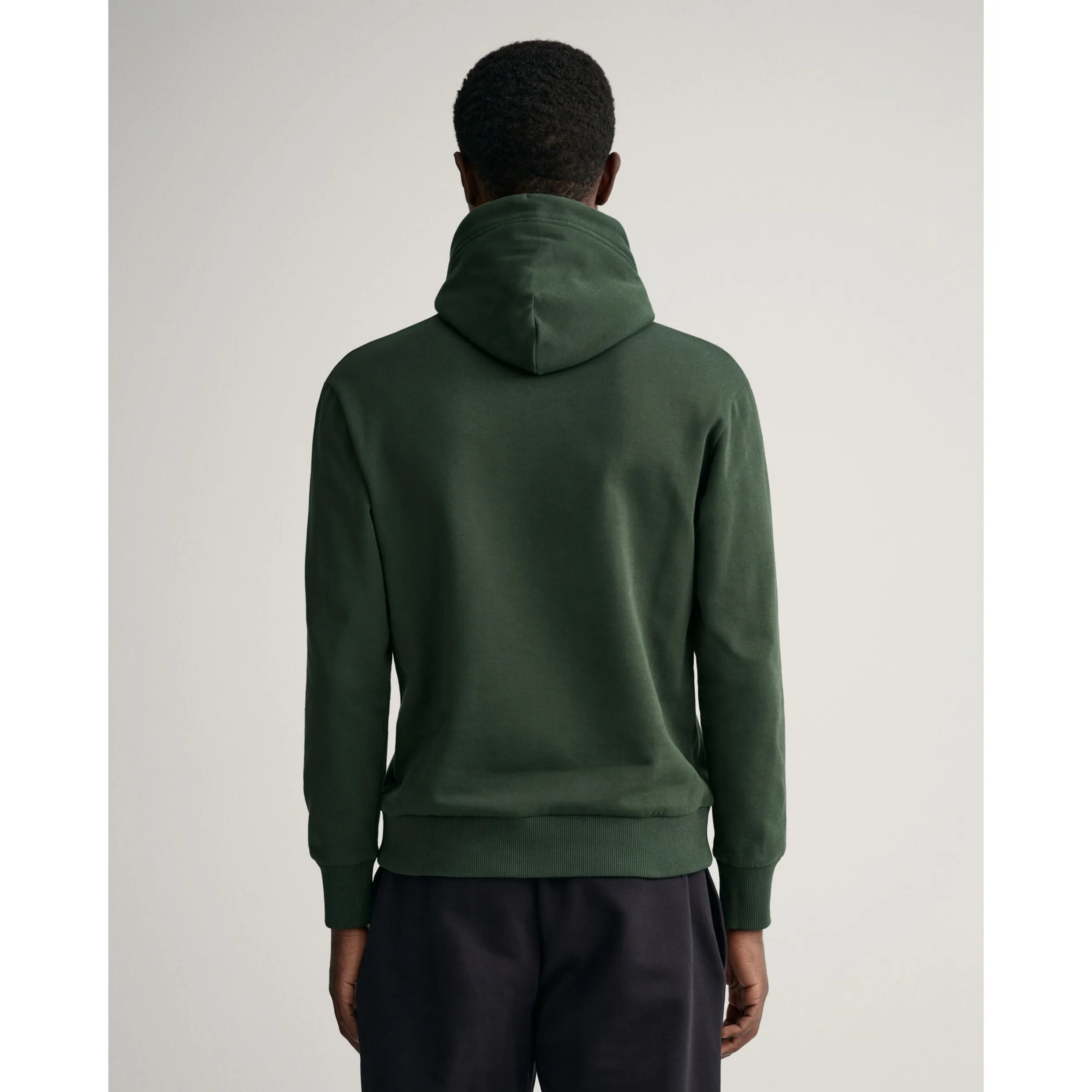 GANT TONAL SHIELD HOODIE 2037020 - Storm Green