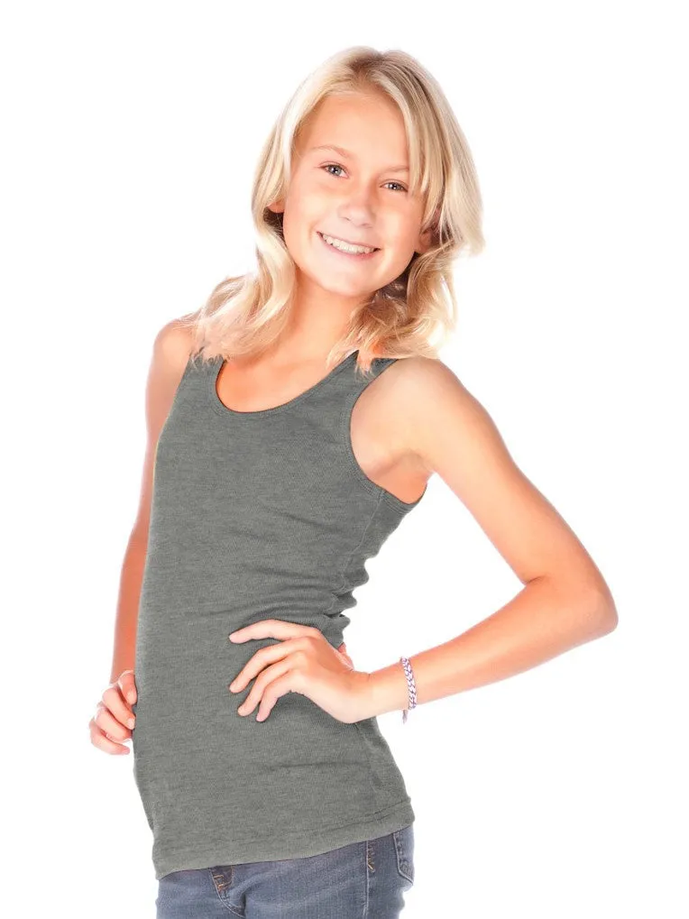 Girls Rib Tank-f