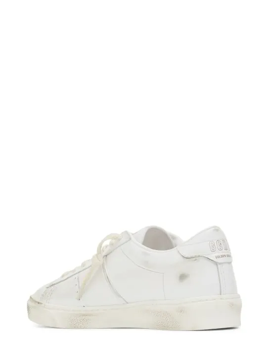 Golden Goose   20mm Matchstar shiny leather sneakers 