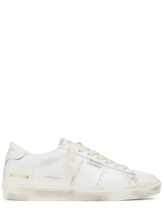 Golden Goose   20mm Matchstar shiny leather sneakers 