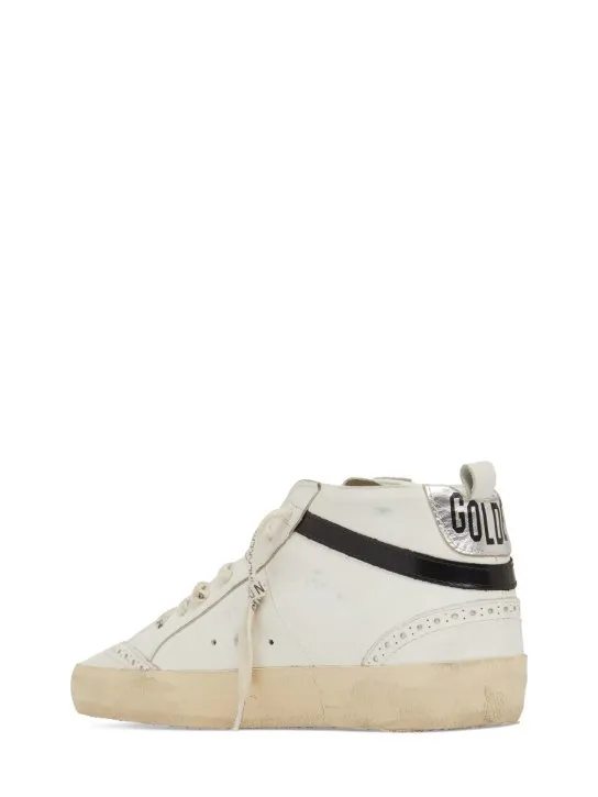 Golden Goose   20mm Mid Star leather sneakers 