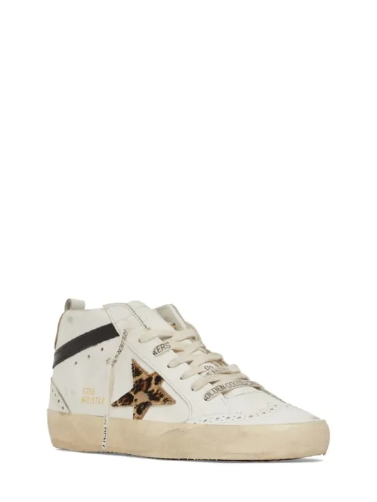 Golden Goose   20mm Mid Star leather sneakers 