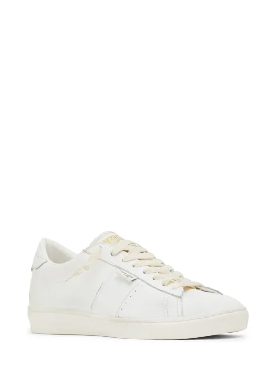 Golden Goose   Matchstar shiny leather sneakers 