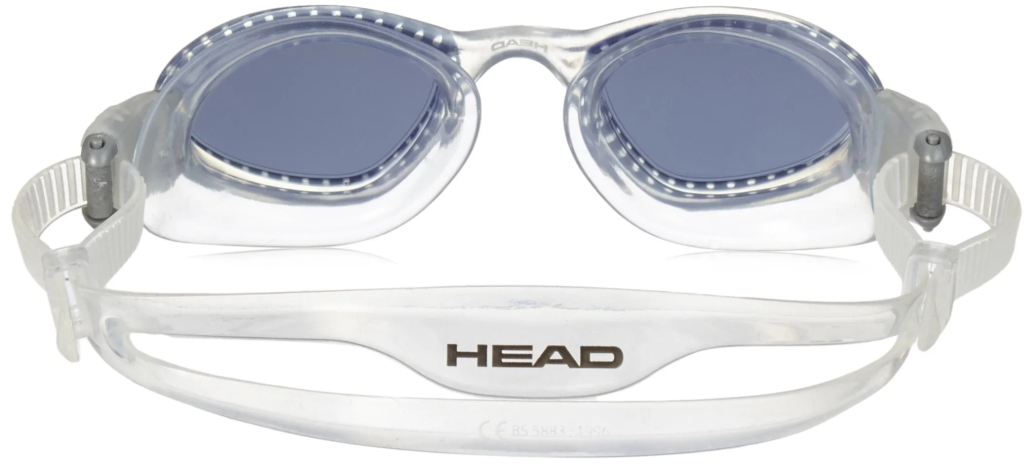 Head Superflex Mirrored Swim Goggle (Clear/Smoke)