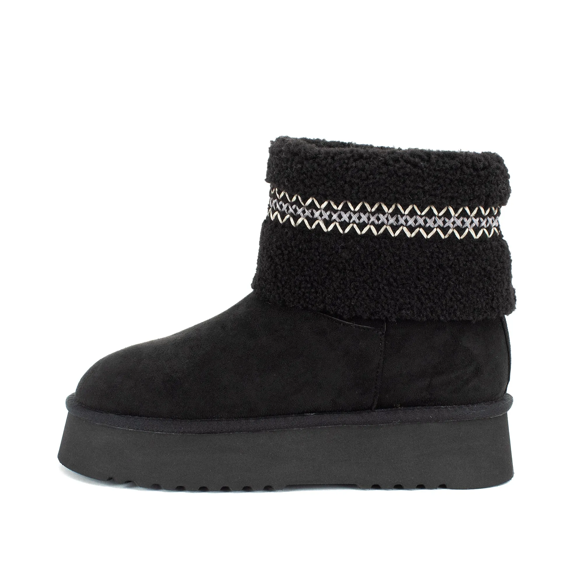 Hiraya Shearling Flatform Boot