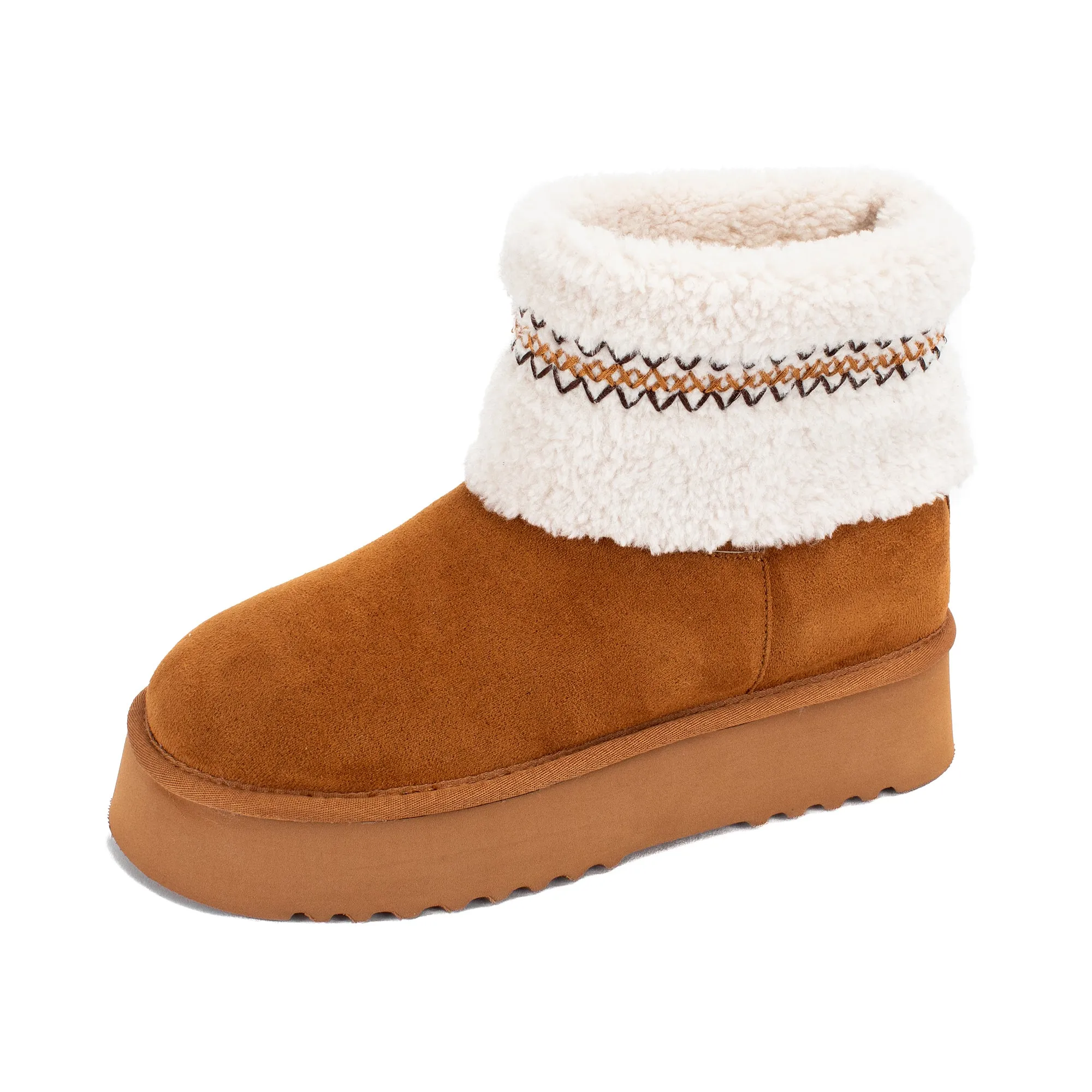 Hiraya Shearling Flatform Boot