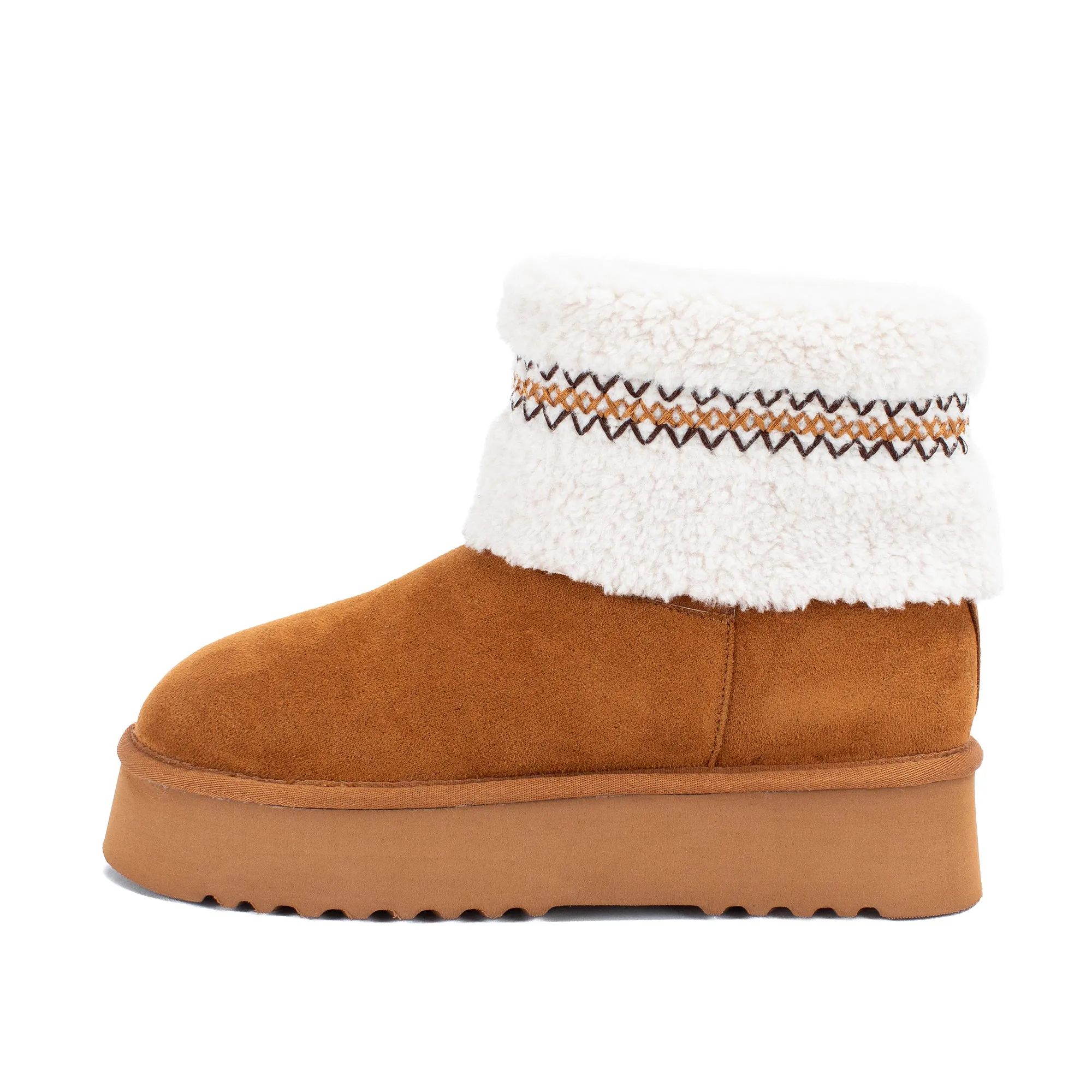 Hiraya Shearling Flatform Boot