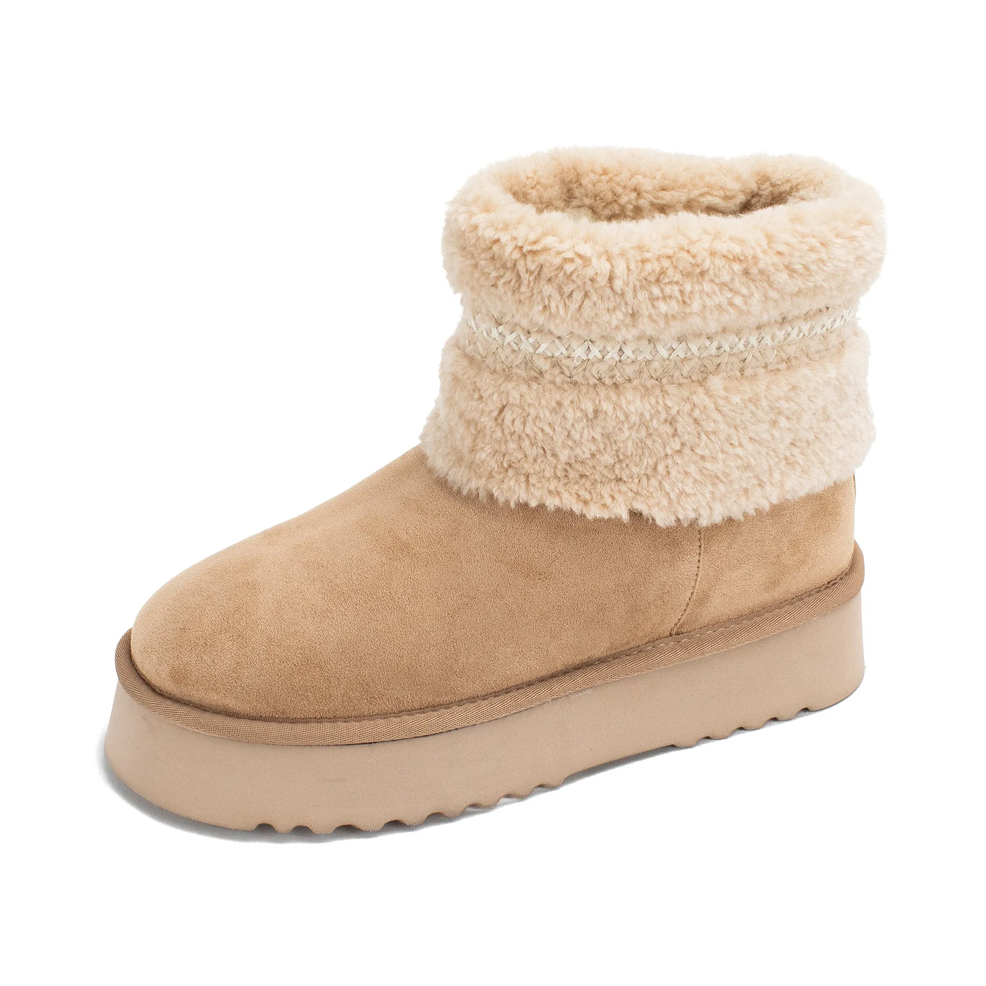 Hiraya Shearling Flatform Boot