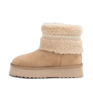 Hiraya Shearling Flatform Boot